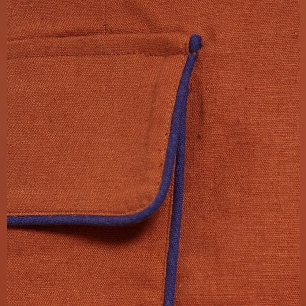 STAUD Bree gathered linen-blend halterneck midi dress (SD2) - Picture 11 of 11
